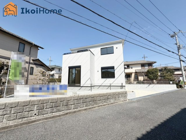 神戸市西区竹の台5期　新築戸建の前面道路含む現地写真|【ホームページに現地動画掲載中】●年中無休：当日予約可●角地につき陽当り通風良好です！