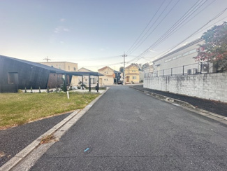 【前面道路含む現地写真】 | 木更津市矢那　土地　木更津駅