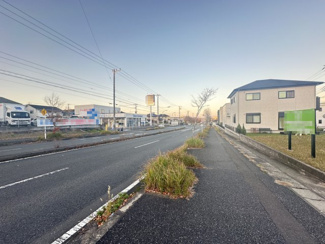 【前面道路含む現地写真】 | 木更津市矢那　土地　木更津駅
