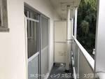 ビレッジハウス生守１号棟　のバルコニー