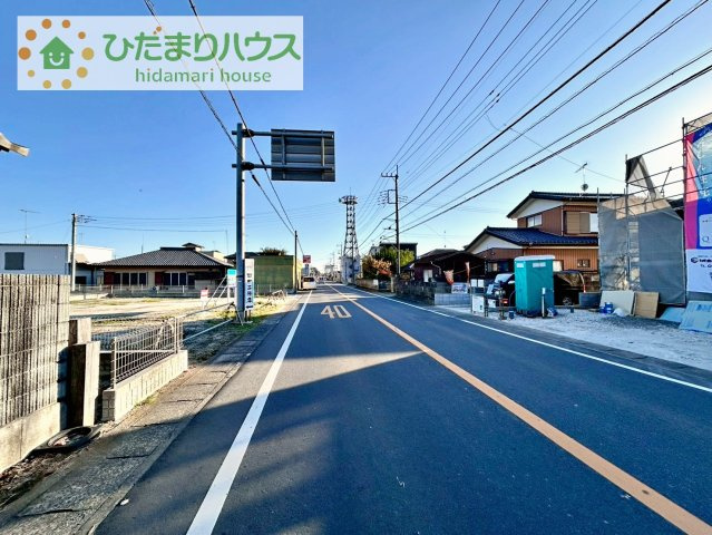 【前面道路含む現地写真】 | 筑西市井上第1　新築戸建　2号棟 | 11/17撮影