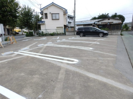 クラウド結城の駐車場