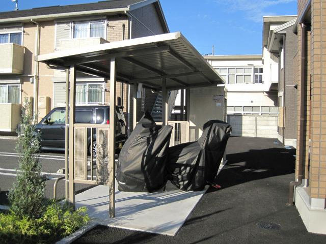 クラウド結城のその他共用部分|駐輪場