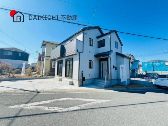 【前面道路含む現地写真】 | 北本市宮内2丁目　ハートフルタウン　新築戸建　全1棟　1号棟