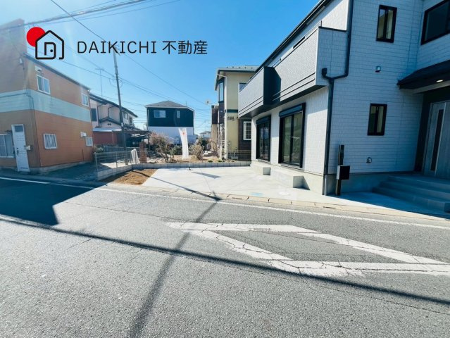【前面道路含む現地写真】 | 北本市宮内2丁目　ハートフルタウン　新築戸建　全1棟　1号棟