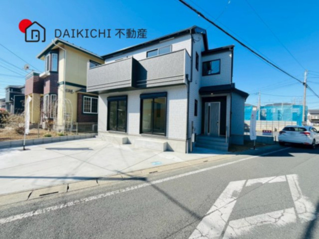 【前面道路含む現地写真】 | 北本市宮内2丁目　ハートフルタウン　新築戸建　全1棟　1号棟