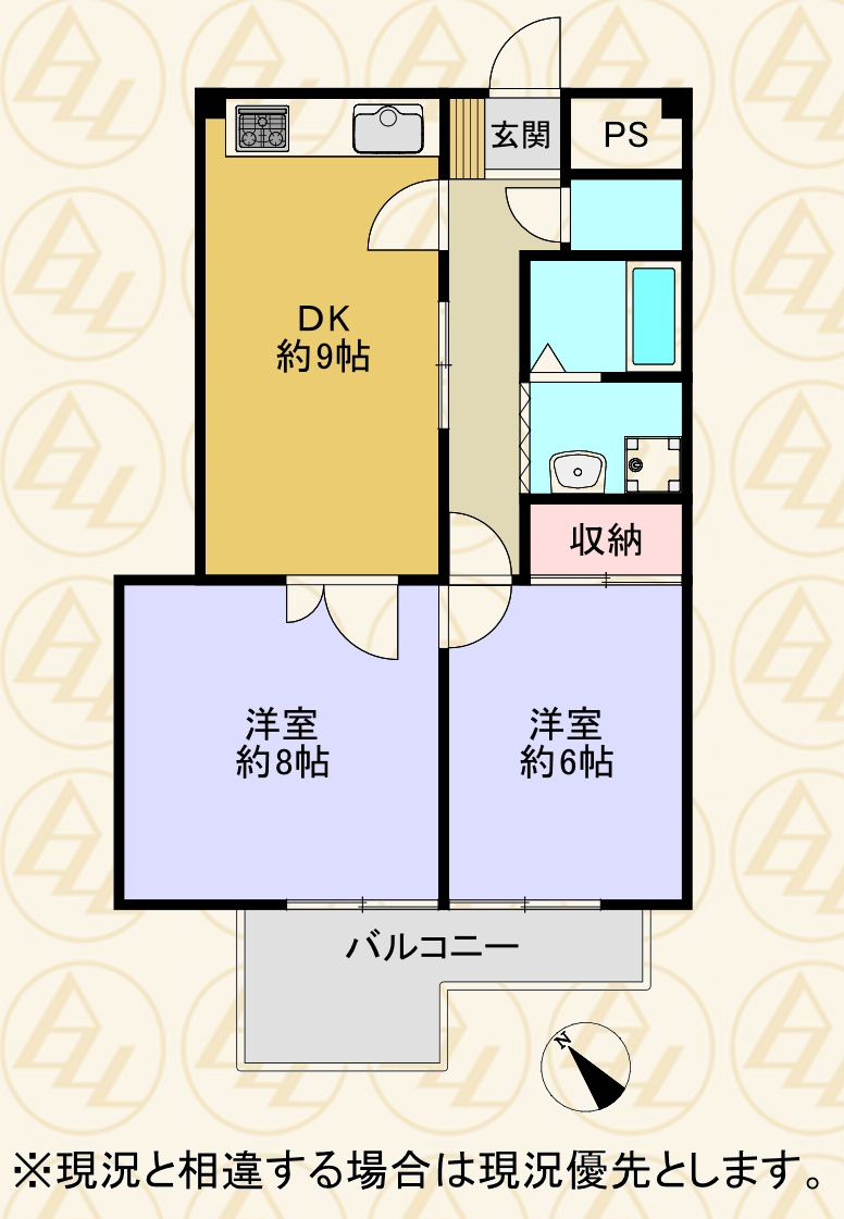 キャピタルハイムの間取り