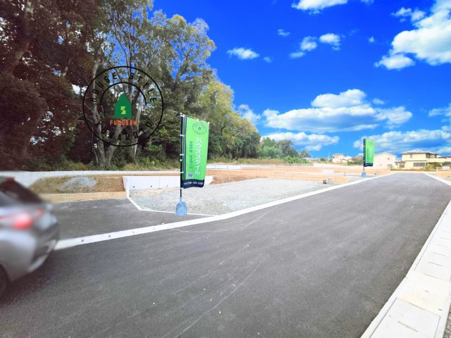 菊池郡大津町大字大津第8-3棟（1号棟）　の前面道路含む現地写真|見学の時間などお気軽にお問い合わせ下さい。