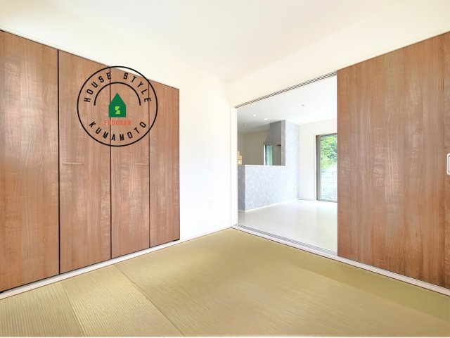 菊池郡大津町大字大津第8-3棟（1号棟）　の内観：施工例|柔らかい畳が心地よい和室