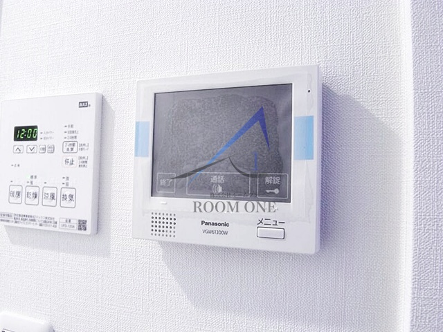 ル・コクリコのセキュリティ|モニター付きインターホンです。