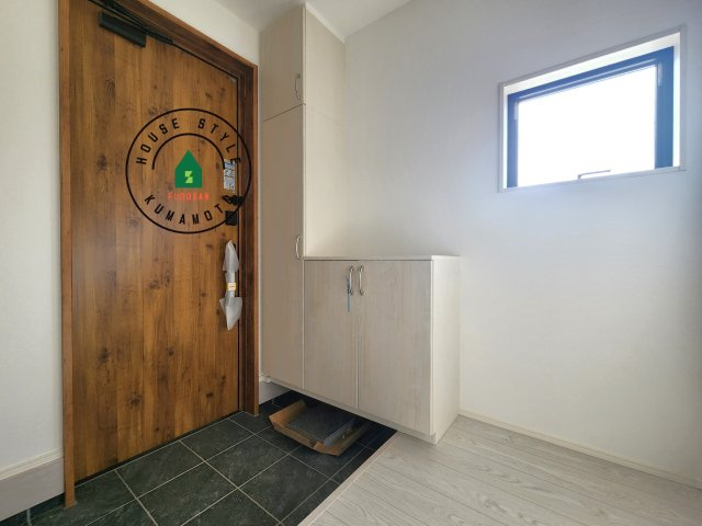 菊池郡大津町大字大津第8-3棟（2号棟）　の内観：施工例|二重ロックでしっかり防犯対策ができます。