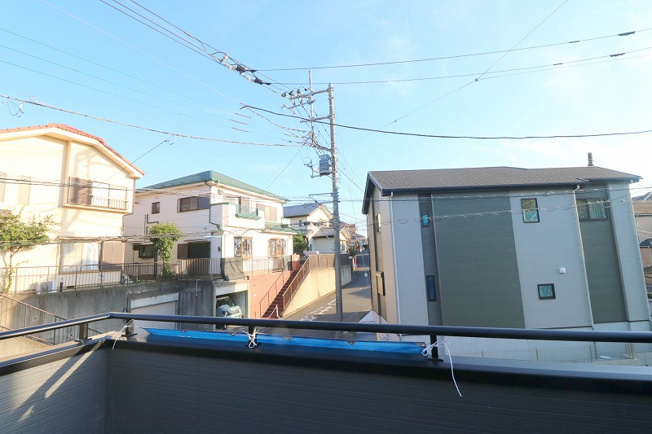 【展望】 | 富士見市渡戸1丁目　新築一戸建住宅　全14棟　(ふじみ野店) | バルコニーからの眺望。