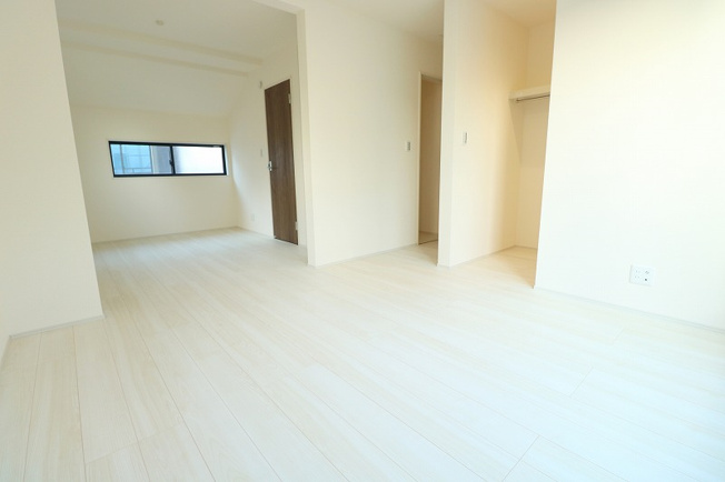 【洋室】 | 富士見市渡戸1丁目　新築一戸建住宅　全14棟　(ふじみ野店) | 洋室6.87帖＋5.25帖。
