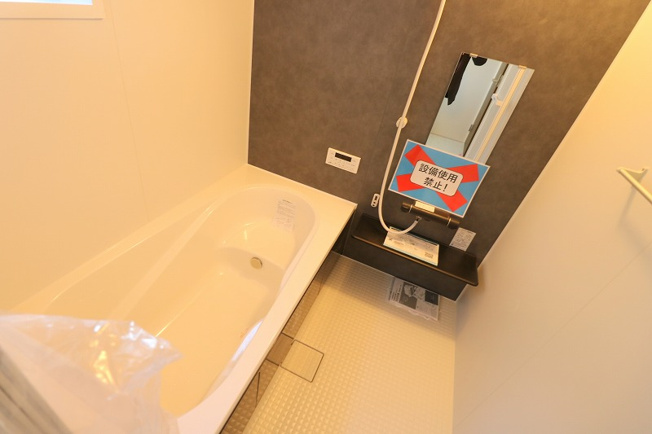 【浴室】 | 富士見市渡戸1丁目　新築一戸建住宅　全14棟　(ふじみ野店) | ゆったりとした浴室は１日の疲れを癒してくれます。