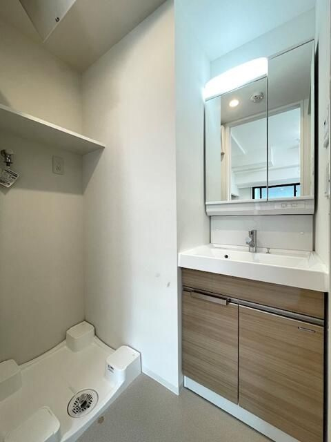 ケリア川口の洗面所