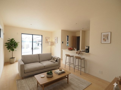 【居間・リビング】 | Livele Garden.S　笹谷大谷地　7号棟