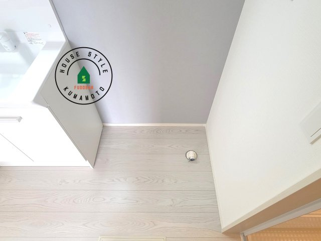 菊池郡大津町大字大津第8-3棟（6号棟）　の内観：施工例|ランドリースペースとなります。広々して有効的にご使用できます。 