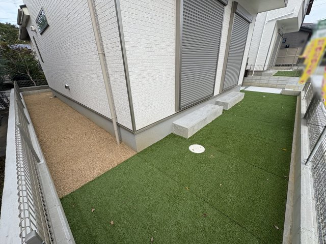 三木市志染町青山１丁目新築戸建１号棟の庭