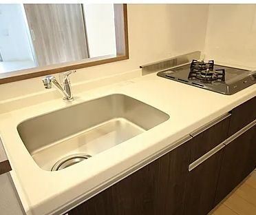 【キッチン】 | プレール・ドゥーク東向島 | きれいなキッチンです