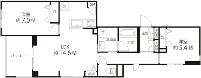 【間取り】 | Sun West