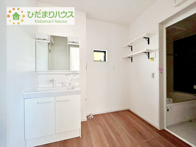 【独立洗面台】 | 我孫子市青山2期　新築戸建　3号棟 | シンプルで使い勝手の良い独立洗面台！