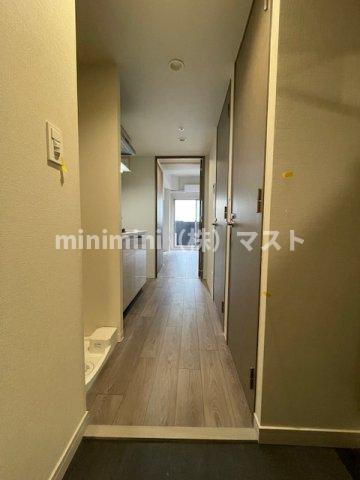 プレサンス天王寺ヴィヴァンの玄関