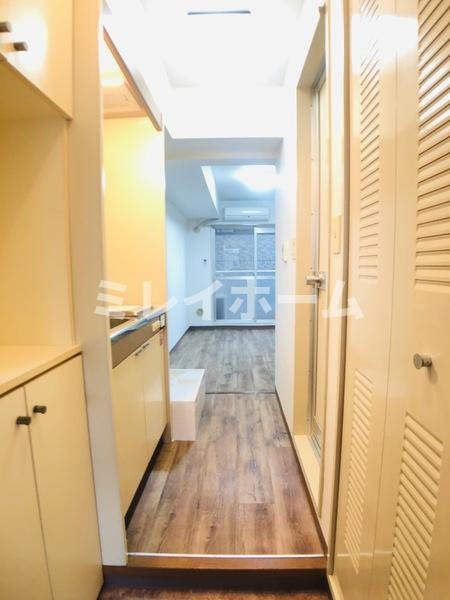 エクセレント蒲田の玄関