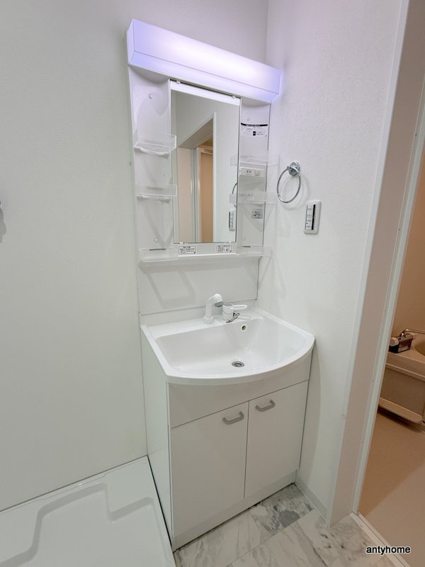 GLAN CASALIA　仲介手数料無料の洗面所