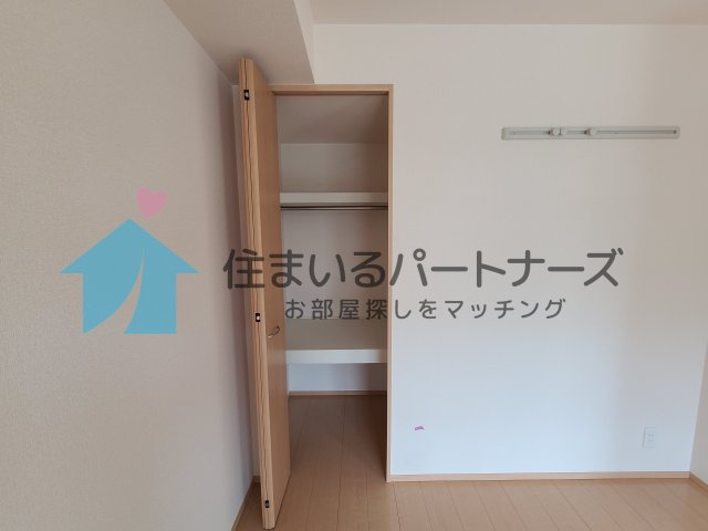 カーサマローンA棟の収納|たっぷりとした収納スペースです