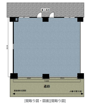 春日原テルミナの間取り