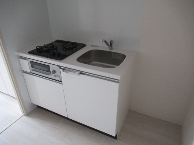 ソルテラスＫＯＢＥ湊町のキッチン|きれいなキッチンです