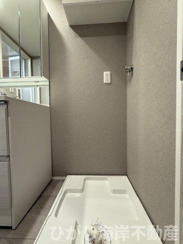 アドリーム湘南平塚のランドリースペース|新規リフォーム完了！　洗濯機置場