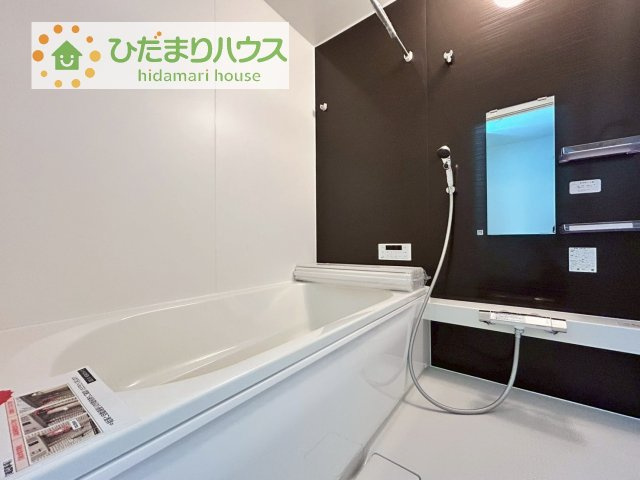 【浴室】 | 土浦市天川6期　新築戸建 | 大人が足を伸ばしても十分な広さ！一人でゆっくりくつろぐ時間も大切です！