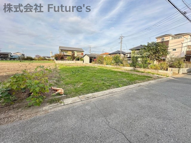 越谷市大成町1丁目　建築条件無し売地の外観|現地の写真になります。