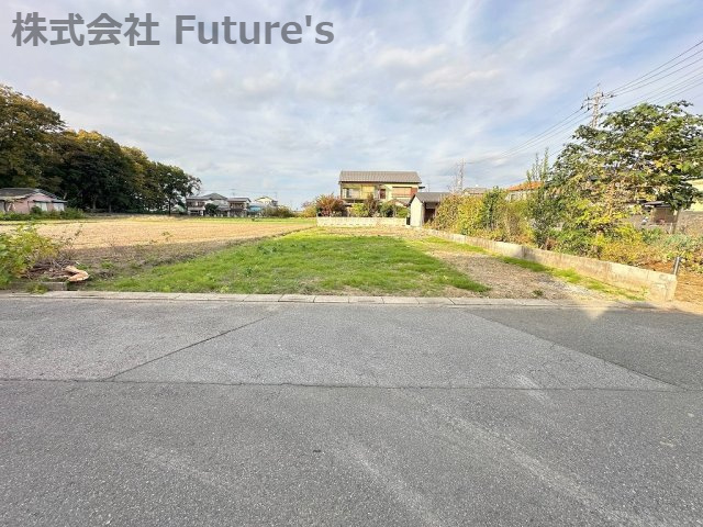 越谷市大成町1丁目　建築条件無し売地の外観|現地の写真になります。