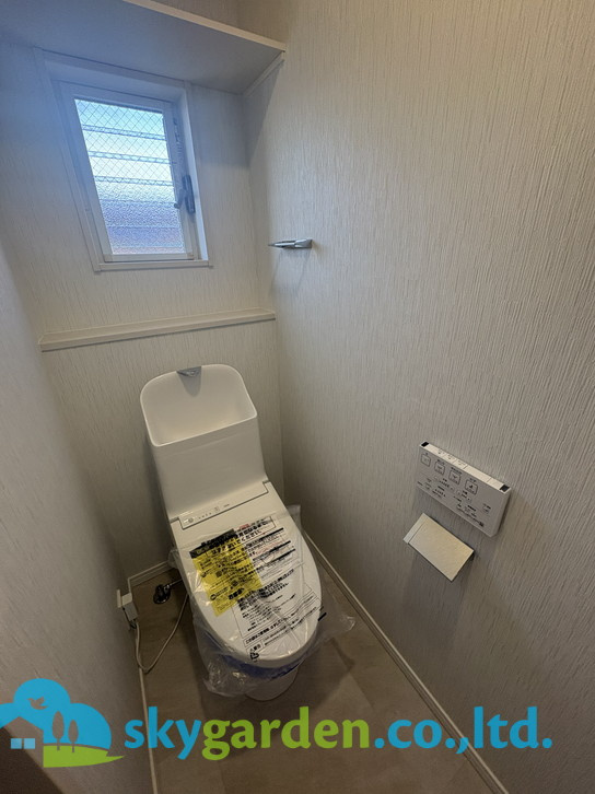 茅ヶ崎市松林1丁目　中古戸建のトイレ|コンパクトで使いやすいトイレです