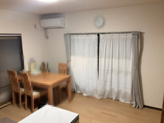 中の島マンション 2階の居間・リビング