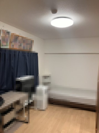 中の島マンション 2階の洋室|北面洋室