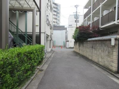 メゾン壬生の周辺|前面道路