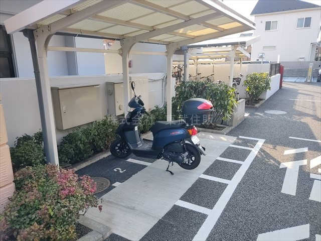 【駐輪場】 | アーベイン川越新宿キッズパーク | バイク置場（空き状況要確認）