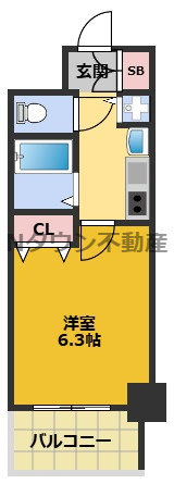 【間取り】 | プレサンス泉セントマーク | 間取りです。