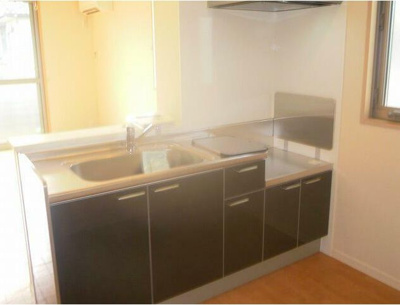 【キッチン】 | シャーメゾンB | 使いやすいキッチンです