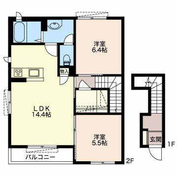 【間取り】 | クレセオ花水木