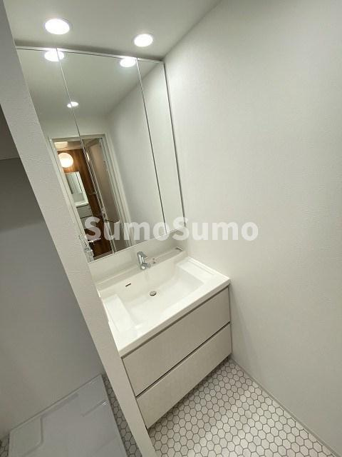 ジオエント西宮北口の洗面所