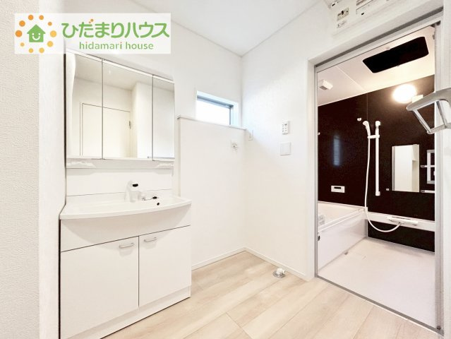 【独立洗面台】 | 筑西市下川島第2　新築戸建　1号棟 | シンプルで使い勝手の良い独立洗面台！