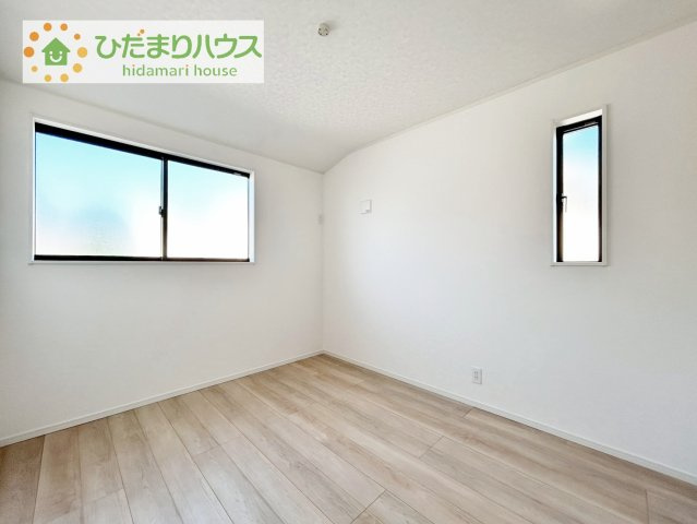 【洋室】 | 筑西市下川島第2　新築戸建　1号棟 | 机にベットを置けば子供部屋の完成です！