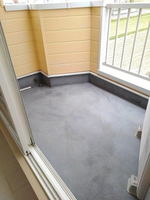 【バルコニー】 | プレステージ花ずいＣ | 開放的で明るい空間を演出してくれるバルコニーです