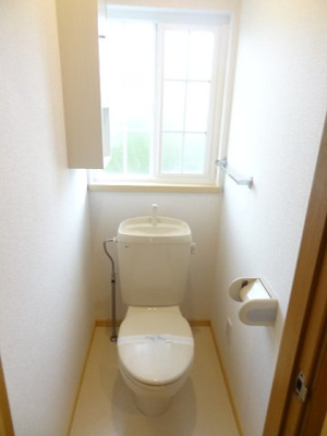 【トイレ】 | プレステージ花ずいＣ | ゆったりとした空間のトイレです