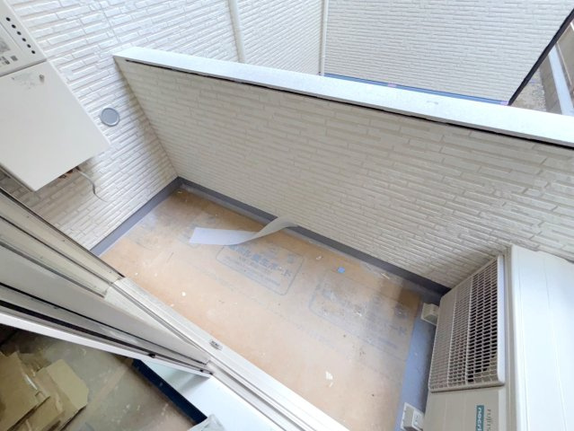 REGALEST-F 矢野東Ⅰのバルコニー|※写真は同じ施工会社のサンプル画像です。