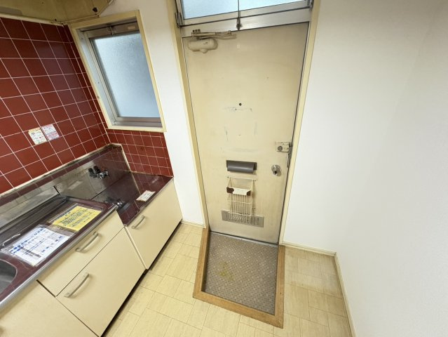 みどりコーポの玄関